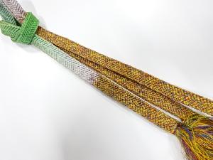 正絹　手組帯締め